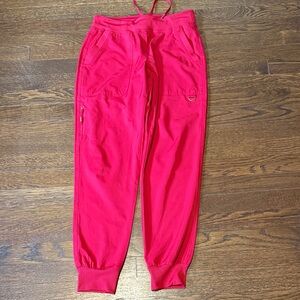 Red Scrub Pants XS